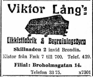 gammal-annons-i-hbl-viktor-langs-likkistfabrik