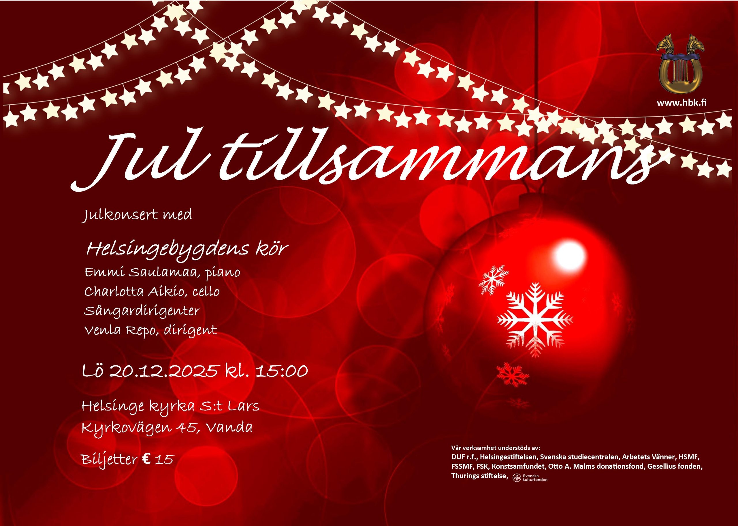 Helsingebygdens kör - Jul tillsammans